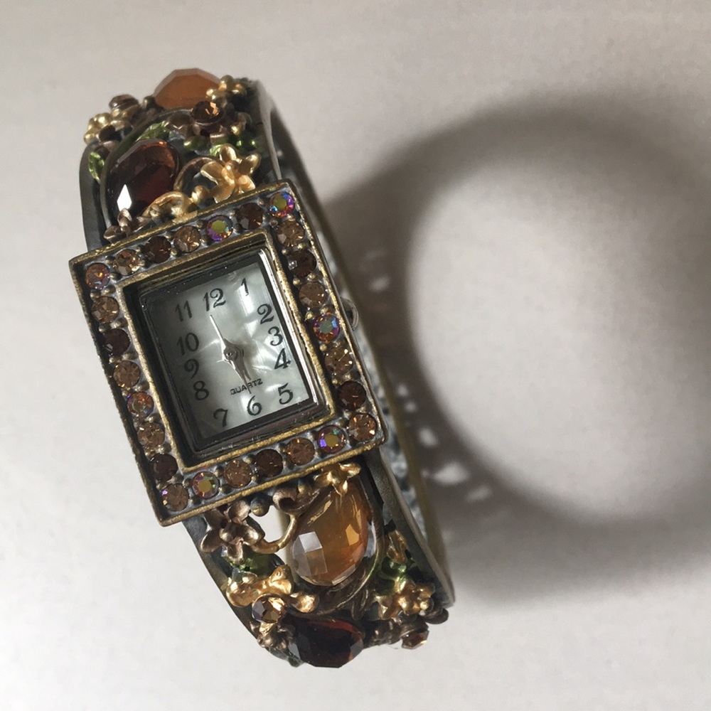 Rhinestone watch